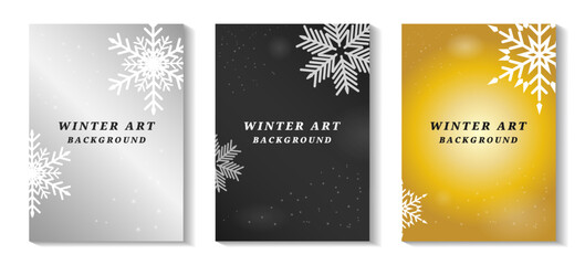 Set of Christmas banners and New Year greeting cards. Vector illustration concepts for graphic and web design, social media banner, marketing material.