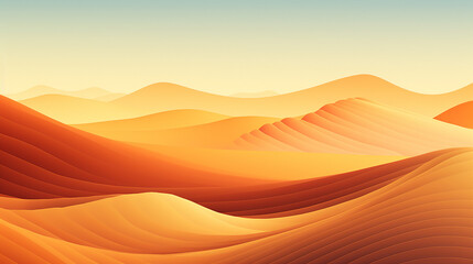 Fototapeta na wymiar abstract landscape 3d vector illustration