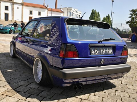 Tuned Volkswagen Golf II GTD