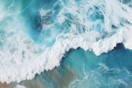 Dramatic Ocean Showdown: Unstoppable Wave Collides with Majestic Sea Coast Generative AI