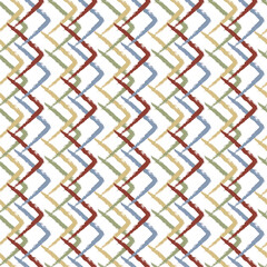 Vector seamless pattern with geometric shapes. For printing, packaging, banner, wallpaper, textiles