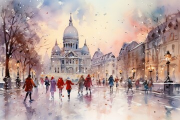 Ice Skating - Generative AI