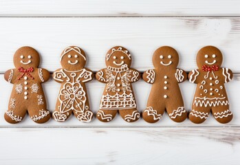Discover 5 Unique Gingerbread Men Variations that Will Upgrade Your Holiday Baking! Generative AI