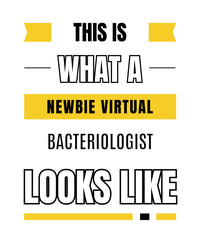 Newbie virtual bacteriologist