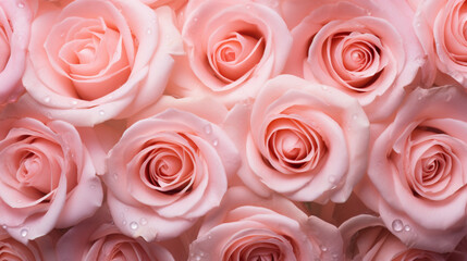 Valentine's Day rose background banner, copy paste for texture
