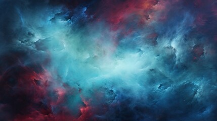 Illustration made with Blue and Pink Nuanced Smoke Wallpaper with some Light coming from Behind creating a Three Dimensional Effect.