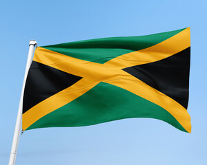 FLAG OF THE COUNTRY OF JAMAICA