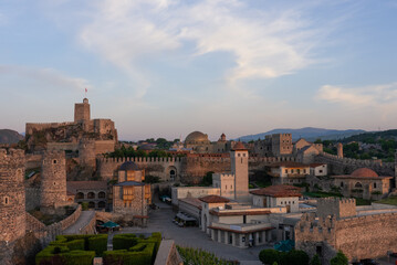 Fototapeta na wymiar View From Top of Inside Rabati Castle Gerogia