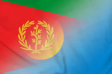 Eritrea and Palau official flag transborder negotiation PLW ERI