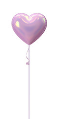 Holographic Pink Balloon Heart