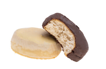 delicious spanish cookies isolated