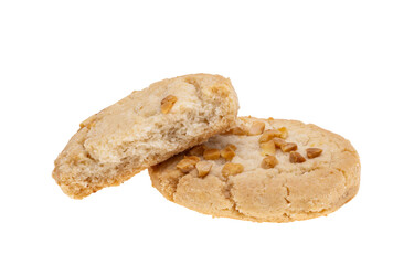 delicious spanish cookies isolated
