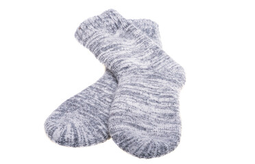 women's warm socks isolated