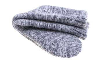 women's warm socks isolated