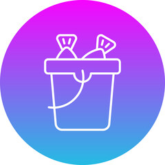 Fish Bucket Icon