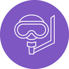 Diving Mask Icon