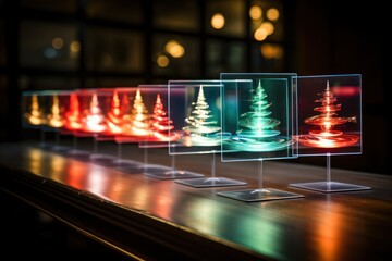Christmas Cards - Generative AI - obrazy, fototapety, plakaty