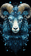 Aries individuals are often filled with passion and impulsiveness, approaching their partners with great enthusiasm created with Generative Ai