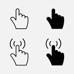 Mouse Pointer Hand Vector