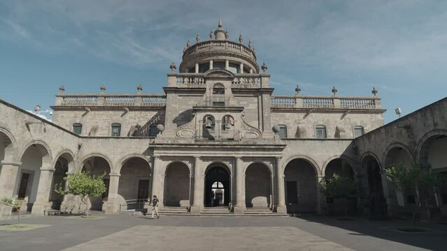 Museo Hospicio Caba&ntilde;as Museum - The Main Hall Hosts the Magnum Opus Frescoes of Muralist Painter Jos&eacute; Clemente Orozco Guadalajara, Mexico