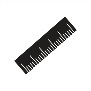 ruller vector icon line template