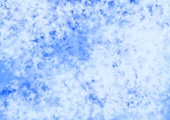Obraz premium Abstract winter background for design in blue and white colors 