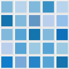 Ocean, blue color, color shades, seamless pattern, tile palette color design scheme, decorative tile, design element
