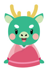 2024, Happy New Year. 2024 is the year of the Blue Dragon.