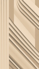 Obraz premium lines, beige wallpaper background, aesthetic created with Generative Ai