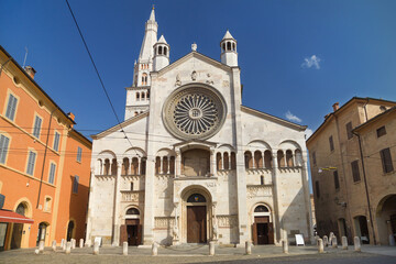 West Facade of the Modena Duomo - 684250930