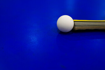 Table Tennis Table with Ball