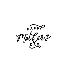 Happy Mothers Day lettering