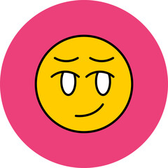 Smirking Icon