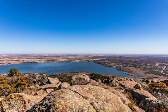 Senic View from Mt Scott near Lawton, OK.
