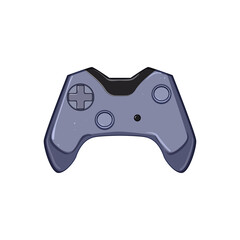 video gamepad cartoon. joypad play, game button, pad gadget video gamepad sign. isolated symbol vector illustration