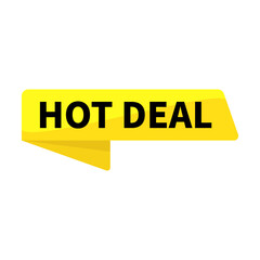 Hot Deal In Yellow Rectangle Ribbon Shape For Sale Promotion Business Marketing

