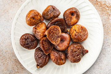 figs dried fruit healthy eating appetizer meal food snack on the table copy space food background rustic top view