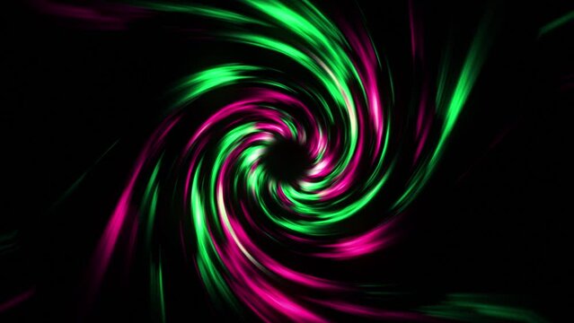 Endless spinning futuristic Spiral. Seamless looping footage. HD Abstract helix. 4K.