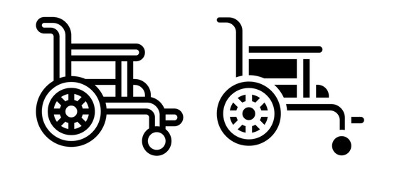 Wheel chair icon