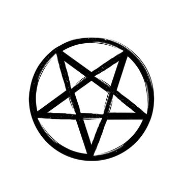 Pentagramm Symbol - Vektor