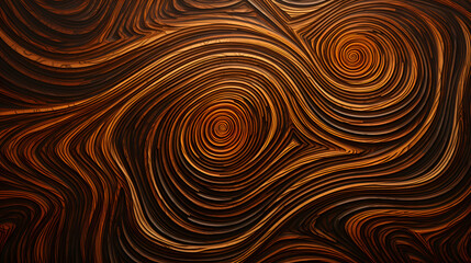 Fototapeta na wymiar abstract swirl orange background
