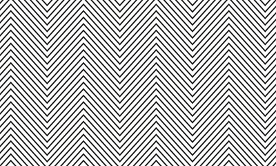 abstract geometric horizontal black wave corner line pattern can be used background. - obrazy, fototapety, plakaty