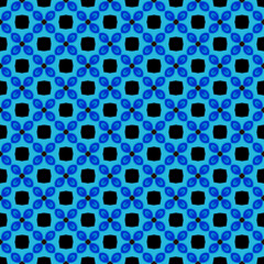 Multi color seamless abstract pattern. Background and backdrop. Multi Colored. Colorful ornamental design. Colored mosaic ornaments. Vector graphic illustration. EPS10.