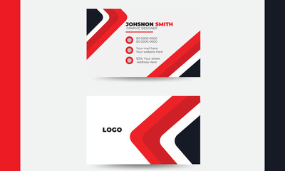 Double-sided creative business card template