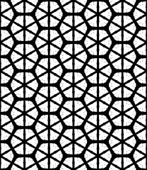 Fototapeta premium Black seamless abstract pattern. Overlay for background and backdrop. Ornamental design. PNG graphic illustration with transparent background.