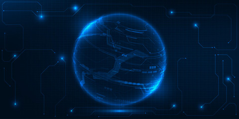 Vector illustrations of metaverse digital ecosystem.Virtualization world of future concepts.Digital communication innovation and technology concepts.