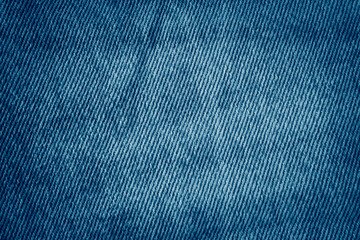 Jeans background blue denim pattern, classic jeans texture