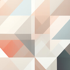 Fototapeta premium minimalist, geometric pattern in light colors 