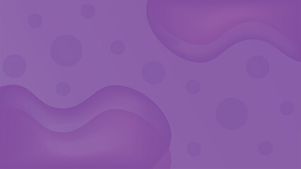 Abstract, fluid, gradient mesh, purple color wallpaper background design template. 