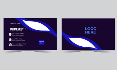Modern Business Card - Creative and Clean Business Card Template modern creative business card and name card horizontal simple clean template vector design.